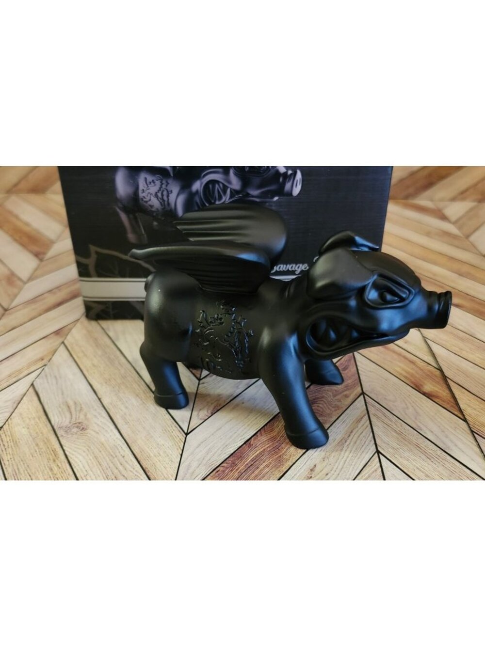 New Drew Estate Flying Pig Cigar Rest Black A Savage Feast